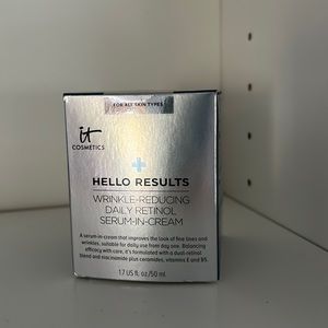 New in Box It Hello Results Wrinkle Reducing Daily Retinol Serum in a Cream